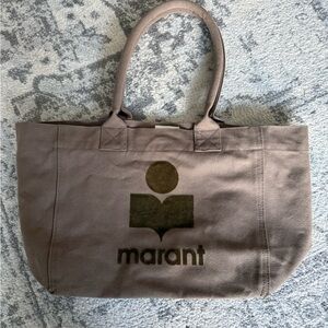 Isabel Marant Yenky Zipped Brown Tote
